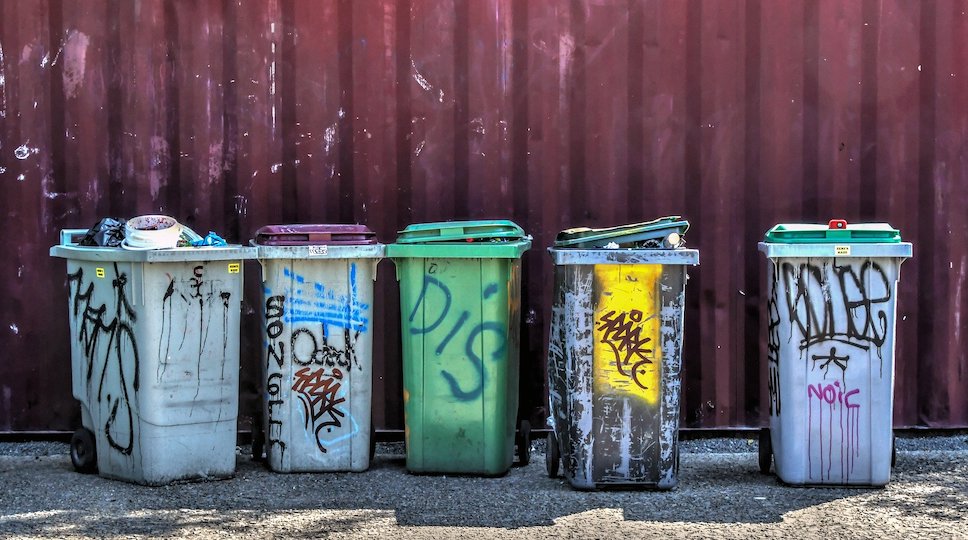 Trash containers